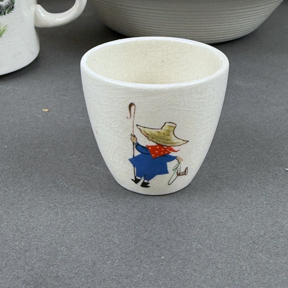 Arklow Pottery Willsgrove Ireland Childrens Dish Mixed‎ Lot Shepherd Boy Vintage